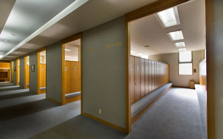Locker rooms