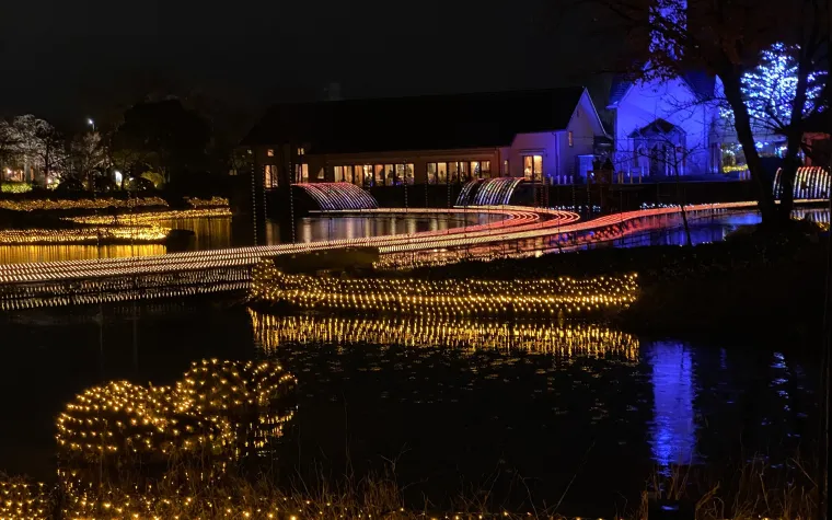 Nabana no Sato light display in Mie prefecture, Japan