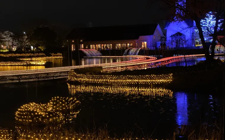 Nabana no Sato light display in Mie prefecture, Japan
