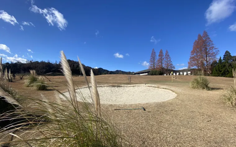 Suzuka Country Club, practice bunkers in Mie prefecture, Japan