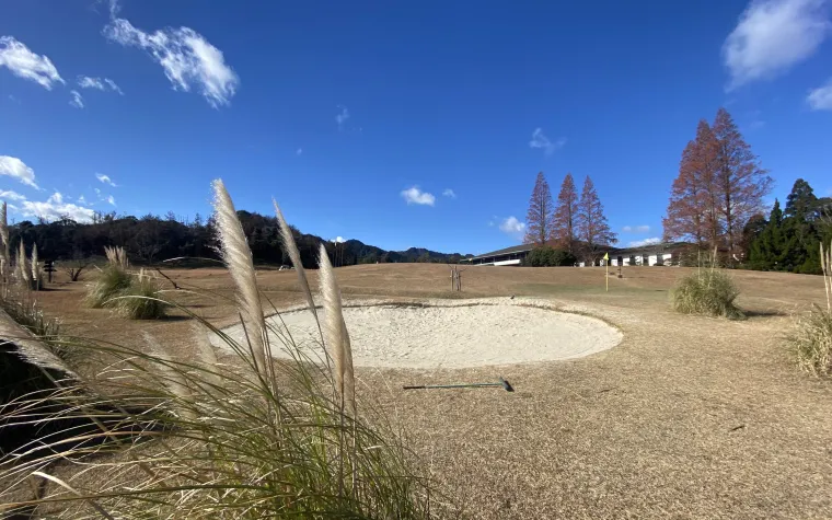 Suzuka Country Club, practice bunkers in Mie prefecture, Japan