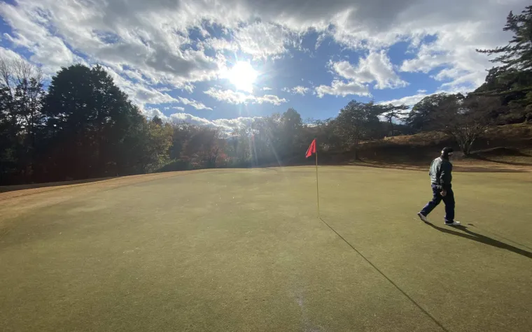 Suzuka Country Club, korai greens, in Mie prefecture, Japan