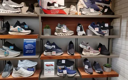 Skechers shoes in Shinjuku