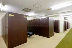 Locker room